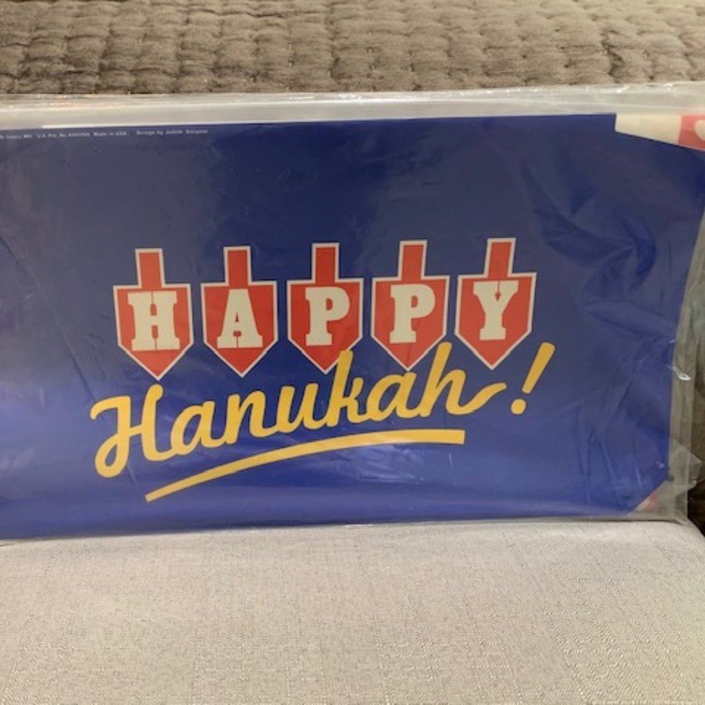 Happy Hanukah Vinyl Magnetic Mailbox Cover NIB
